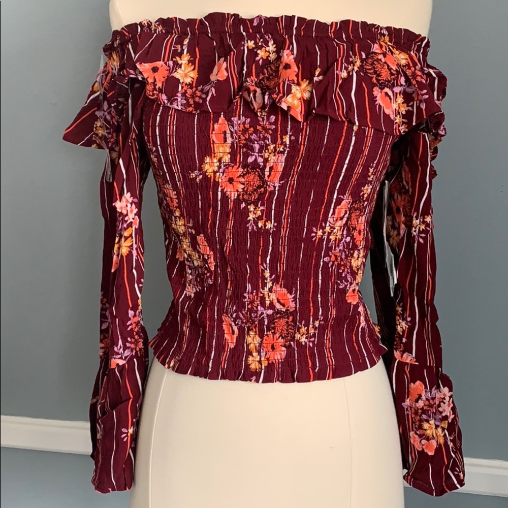 NWT Off the Shoulder Blouse